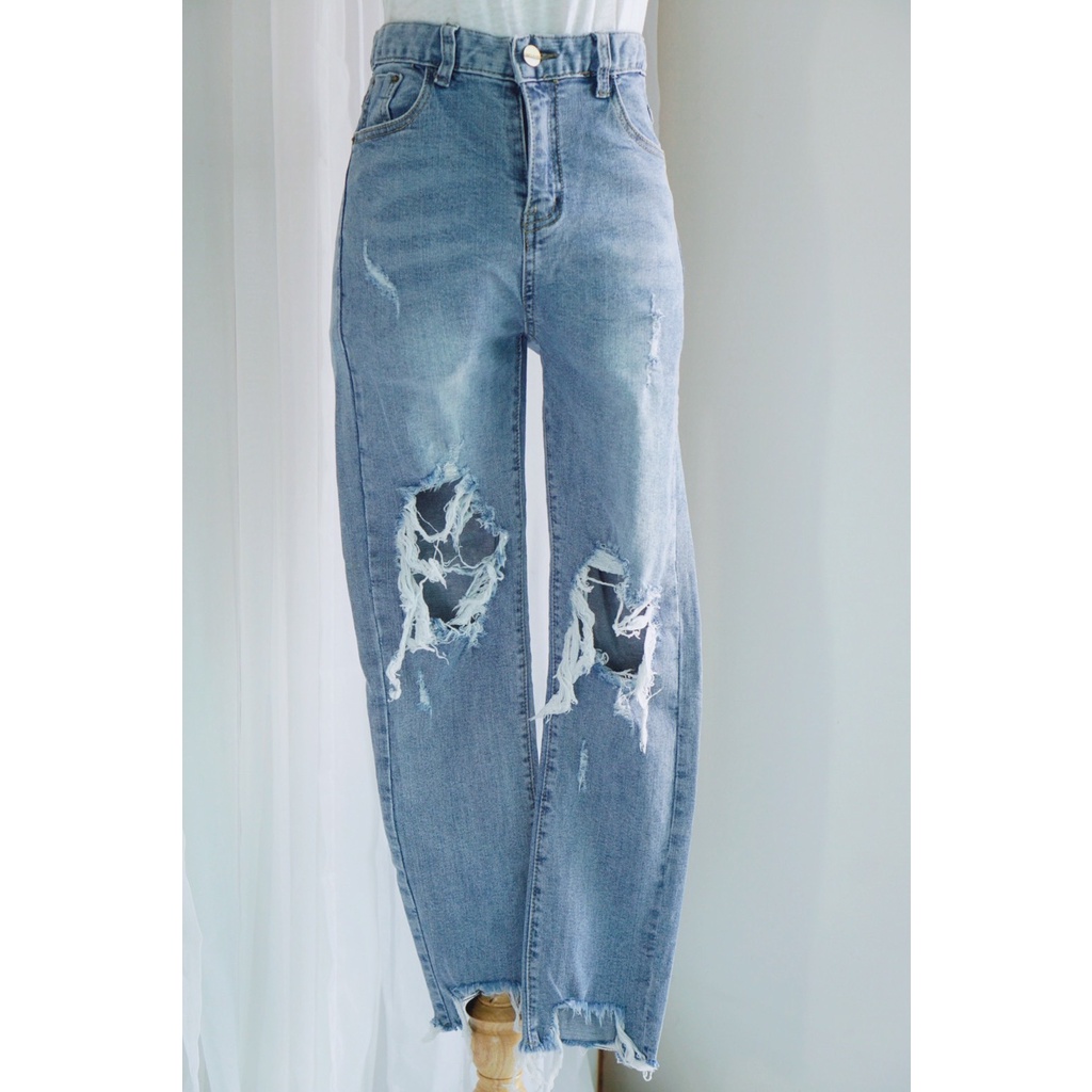 Niyom jean กางเกงยีนส์สกินนี่ size L