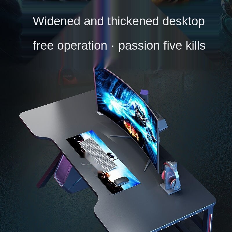 Computer Desk Desktop Household Simple Bedroom Game Table E-Sports ...
