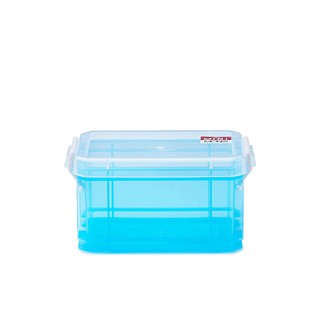 MINI MONO กล่องพลาสติกฝาปิด สีฟ้า/น้ำเงิน