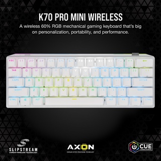 CORSAIR K70 PRO MINI WIRELESS 60% Mechanical CHERRY Switch Keyboard with RGB Backlighting