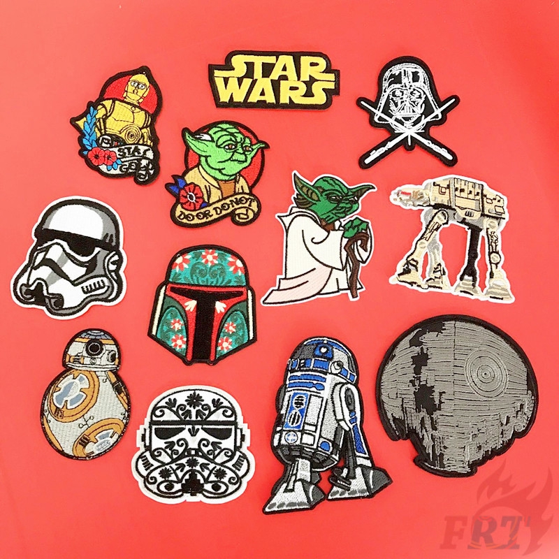 แผ่นแพทช์รูป star wars สําหรับตกแต่งเครื่องแต่งกาย 1 ชิ้น (star wars - series 01)