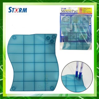 STORM Mouse Pad MP140 พร้อมที่เสียบปากกา PVC ยึดติดโต๊ะ แข็งแรงทนทาน