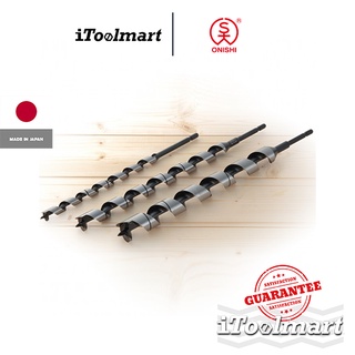 ONISHI ดอกสว่านเจาะไม้ยาว No.10 Long Scale Auger Bits มีสเกล…