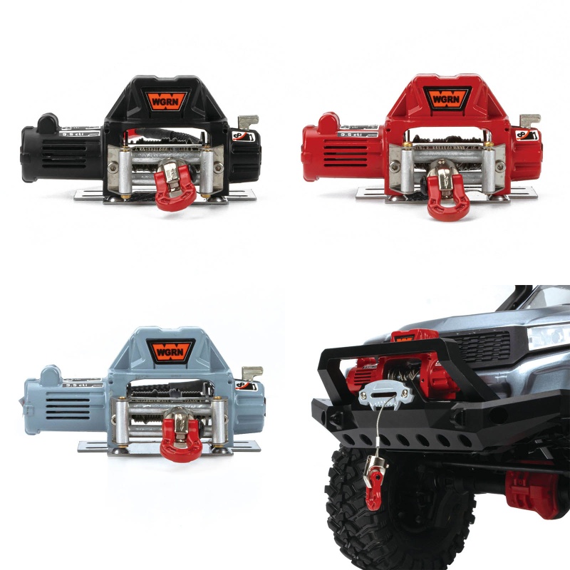 Youn รีโมทคอนโทรล Winch Rescue Winch ทนทานสําหรับ SCX10 RC รถของเล่น