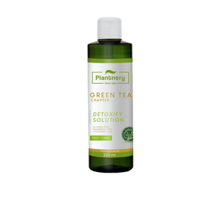 Plantnery Green Tea Detoxify First Toner 250 ml โทนเนอร์ชาเขียว จากเกาะเซจู ช่วยดีท็อกซ์ผิว เติมความชุ่มชื่น