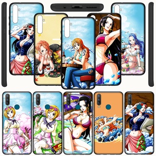 เคสโทรศัพท์มือถือ ลายการ์ตูนอนิเมะลูฟี่ Nami Nico Robin One Piece สําหรับ VIVO Y11 Y20 Y53 Y17 Y15 Y12 Y20I Y20S Y12S Y11S B-ECY12