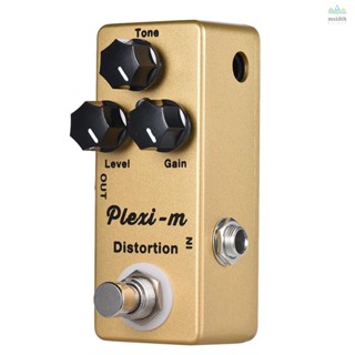 [msidth] Moskyaudio Plexi-m แป้นเหยียบเอฟเฟคกีตาร์ไฟฟ้า แบบโลหะ