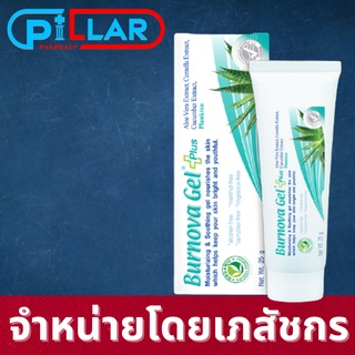 Burnova Gel Plus Plankton เบอร์นโนว่า เจล พลัส แพลงก์ตอน สูตรสีฟ้า 25 กรัม ผิวหมองคล้ำ ผิวไม่สม่ำเสมอ