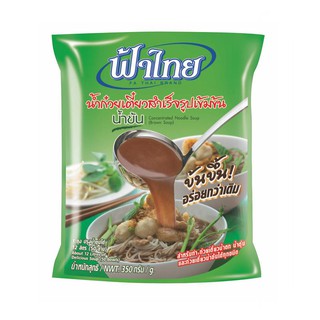 ﻿ฟ้าไทย ก๋วยเตี๋ยวน้ำข้น ขนาด350ก. แพ็ค6ซอง