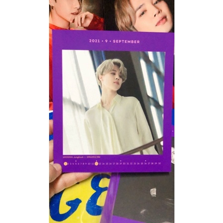 โปสการ์ด ปฏิทิน JIMIN