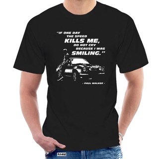 [S-5XL]ขายดี เสื้อยืดผ้าฝ้าย พิมพ์ลาย The Speed Kills Me Fast And Furious FEglin07PBpibb20 สําหรับผู้ชาย