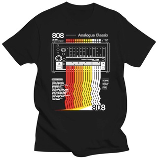 ขายดี!เสื้อยืดคอกลม แขนสั้น ผ้าฝ้าย พิมพ์ลาย 808 Clix Synth สําหรับผู้ชาย และผู้หญิงS-5XL