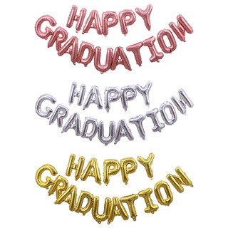 ธงจบการศึกษา Happy Graduation พร็อพถ่ายรูป สําหรับตกแต่งปาร์ตี้จบการศึกษา 2023