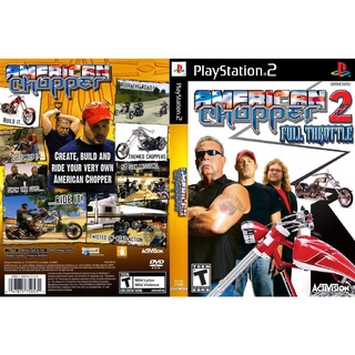 แผ่นเกมส์ PS2 American Chopper 2 Full Throttle   คุณภาพ ส่งไว (DVD)