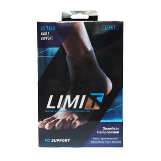 LIMIT ANKLE SUPPORT ปลอกประคองข้อเท้า ลดการกระแทก อาการปวดกล้ามเนื้อ ข้อเท้า เอ็นร้อยหวาย YC 7120