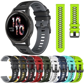 สายนาฬิกาข้อมือซิลิโคน สําหรับ Garmin Venu Venu2