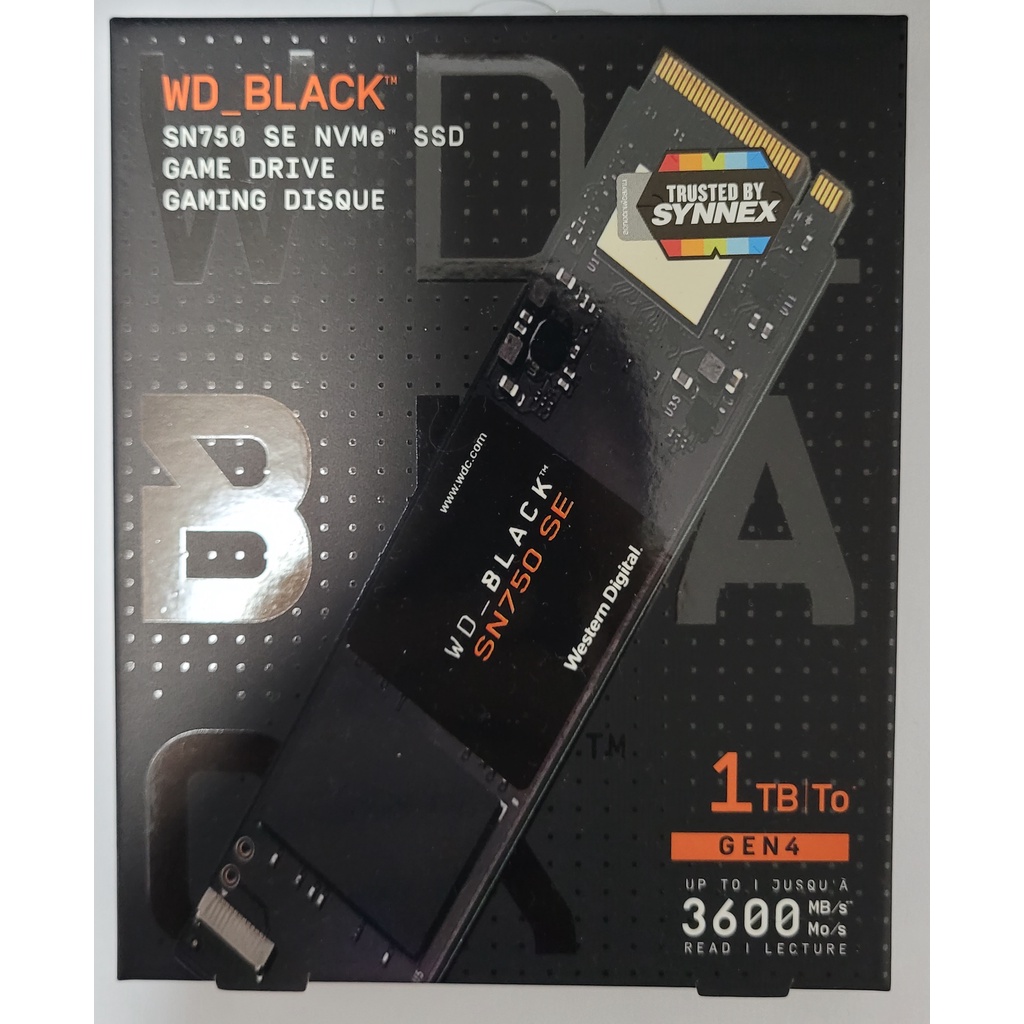 WD BLACK SN750 SE 1TB SSD M.2 NVMe GEN3 GEN4 SN 750SE ของใหม่