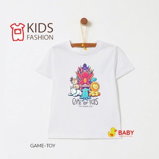 เสื้อเด็ก เสื้อยืด สกรีน GAME-TOY ลายน่ารักๆ