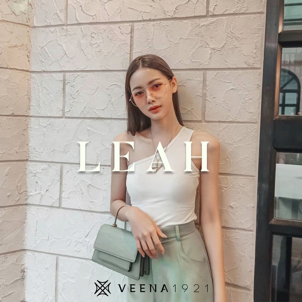 💕Veena1921💕VEENA1921 :Leah กระเป๋าสะพาย กระเป๋าถือ