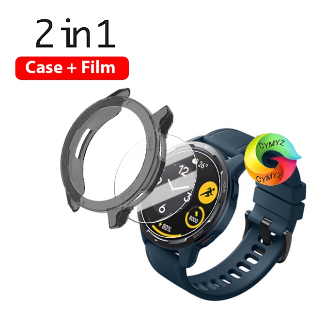 เคส Xiaomi Watch S1 Active เคส เคสกันกระแทก เคสกรอบนาฬิกา สำหรับ Xiaomi Watch S1 Active สมาร์ทวอทช์ ฟิล์ม Xiaomi Watch S1 Active ฟิล์ม ฟิล์มกระจกนิรภัย