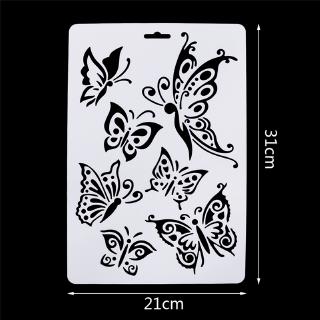 ❀BTF  ing Stencils Album Paint Template Paper DIY Mould