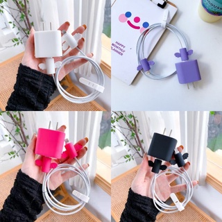 ใหม่มาแรง👍🏻เคสหัวชาร์จ 18W 20W สำหรับiPhone11-12ทุกรุ่นCable protector For 20W adaptor iPhone Adaptor ถนอมสายชาร์จ