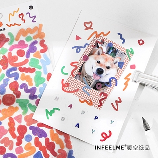 imoda 1 แผ่นสติกเกอร์สัตว์เลี้ยงซีรีส์น่ารักตัวละครน่ารักสมุดอัลบั้มสติกเกอร์ตกแต่ง