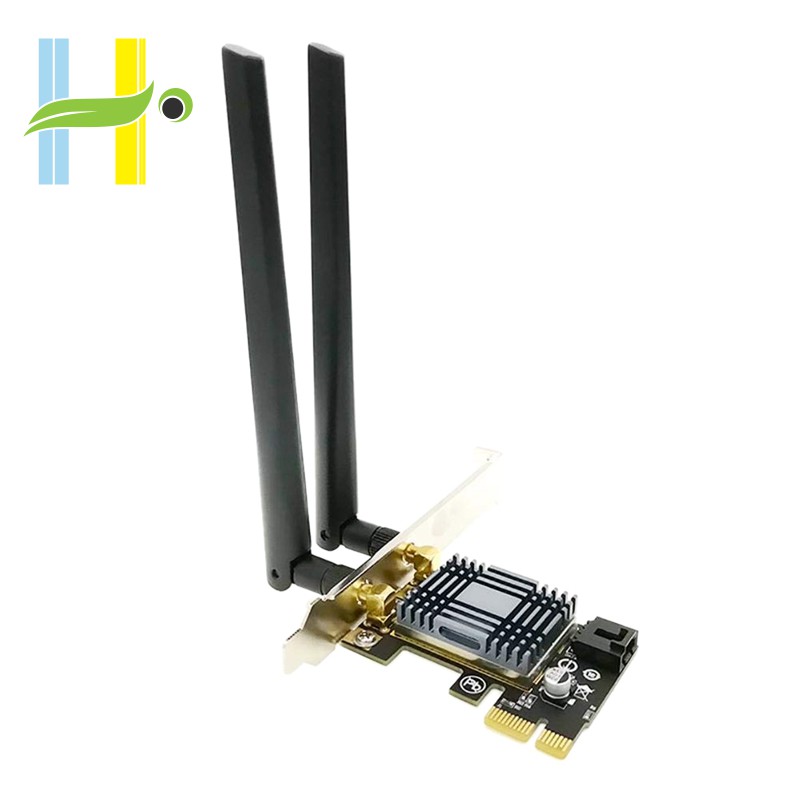 N1202 AR5B22 2.4G/5G การ์ดเครือข่าย PCIE ดูอัลแบนด์พร้อมบลูทูธ 4.0