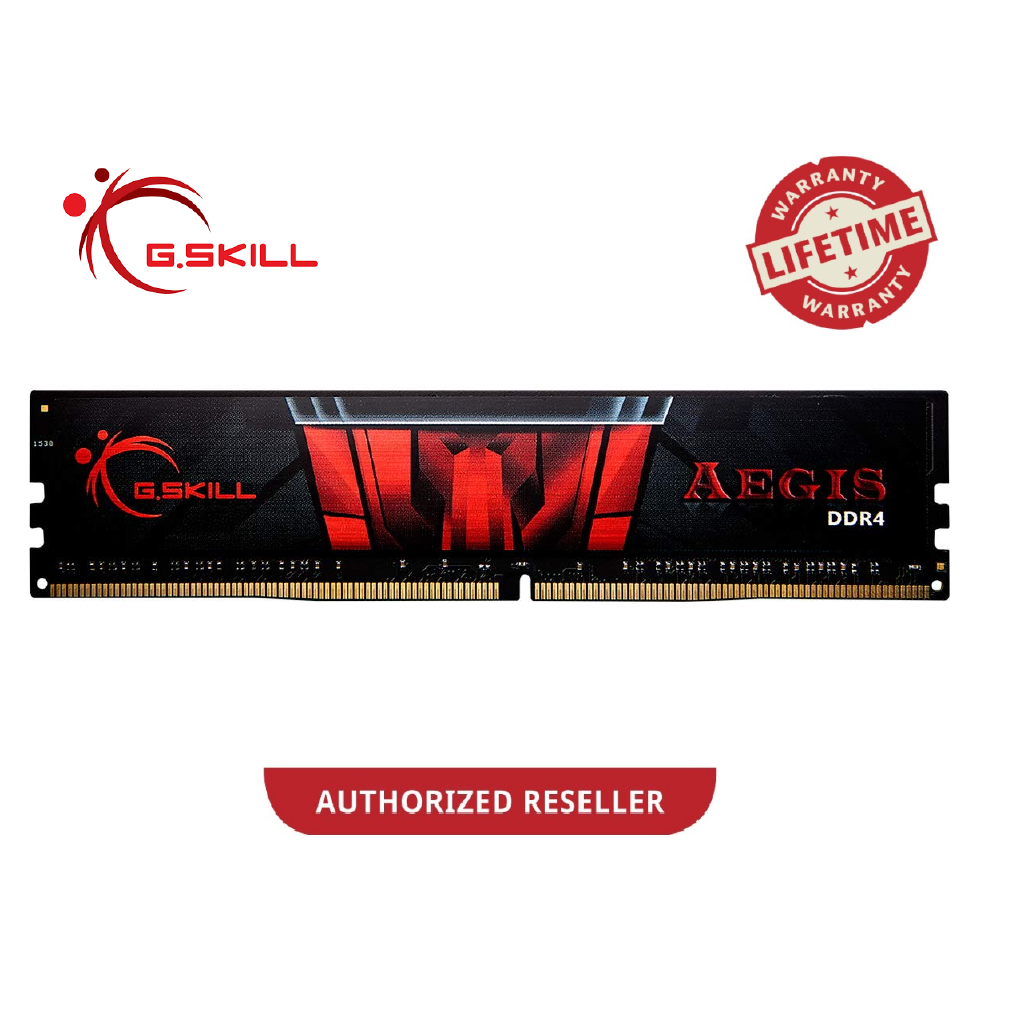 G.SKILL VALUE 8GB (1X8GB) DDR4 2666MHZ MEMORY RAM - F4-2666C19S-8GNT