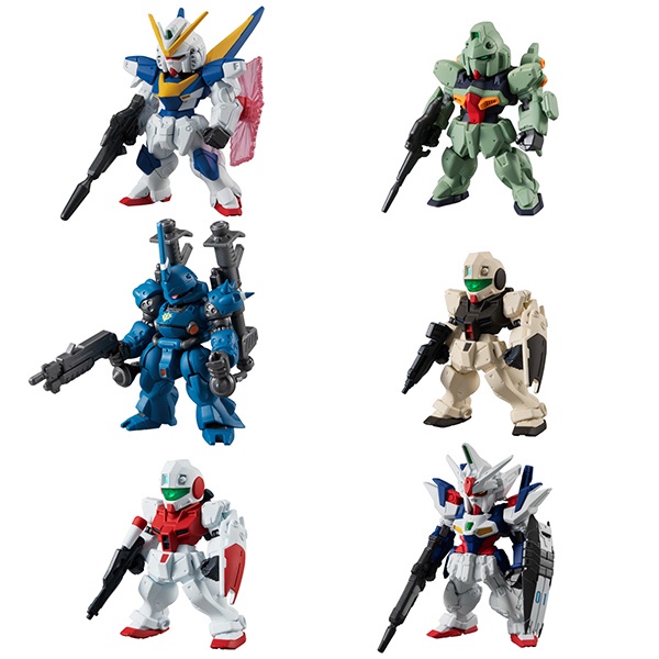 Bandai (ครบ Set 6 กล่อง) FW Gundam Converge #18 4549660424611 (Figure)