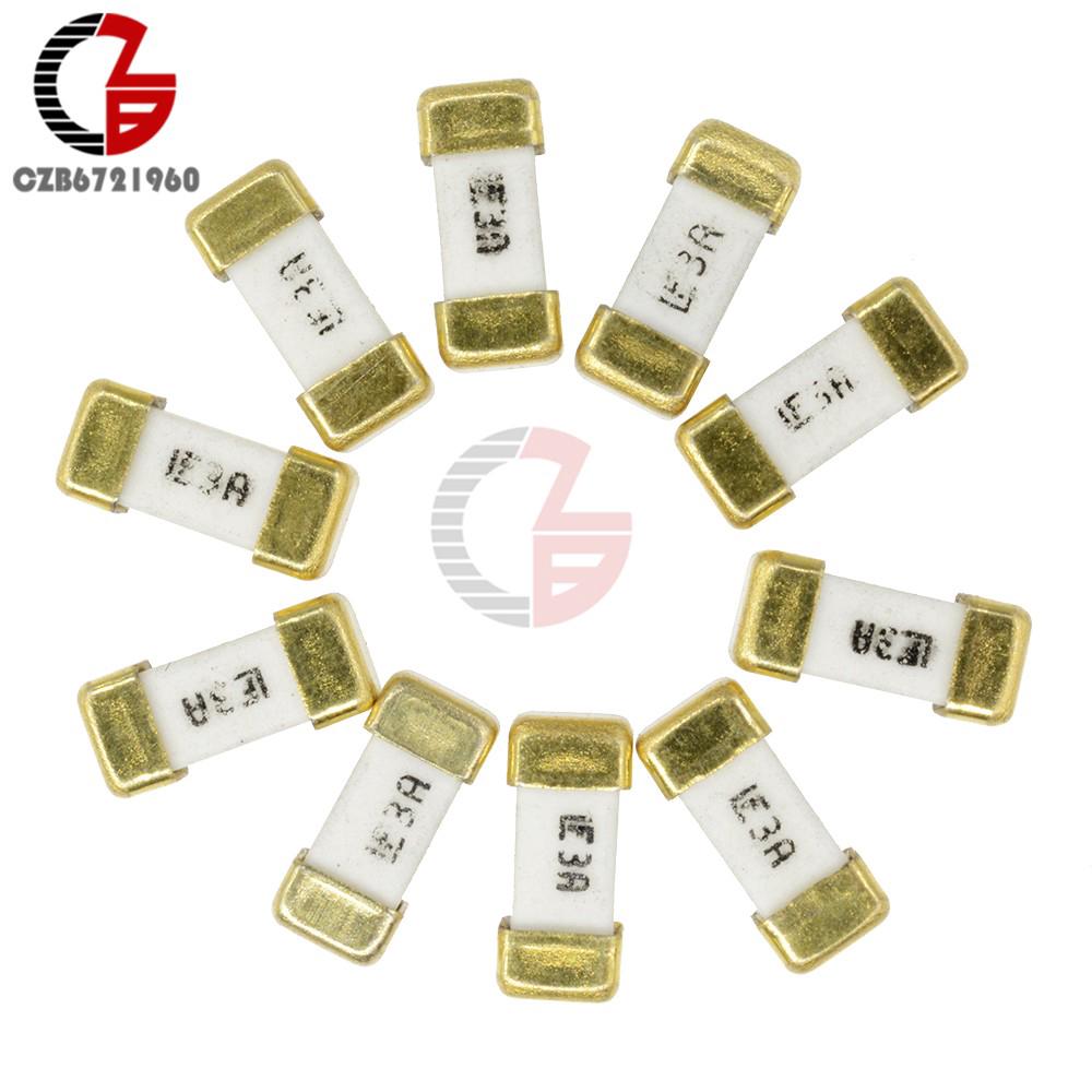 ฟิวส์10 1808 Littelfuse Fast Acting Smd Smt 3a 125 V Surface Mount ฟิวส์สําหรับเชื่อมต่อ