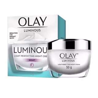 Olay Luminous Light Perfecting โอเลย์ ลูมินัส ไลท์ เพอร์เฟกติ้ง 50g (โอเลย์สีขาว)