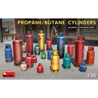 โมเดลประกอบ MiniArt 1/35 MI35619 PROPANE/BUTANE CYLINDERS