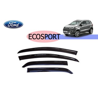 กันสาด/คิ้วกันสาด ฟอร์ด อีโคสปอร์ต Ford Ecosport สีดำ