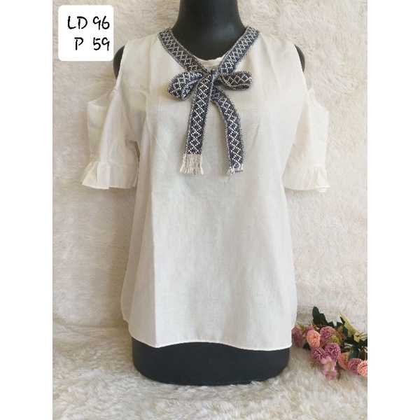 KATUN B33 TOP//COTTON//RIBON