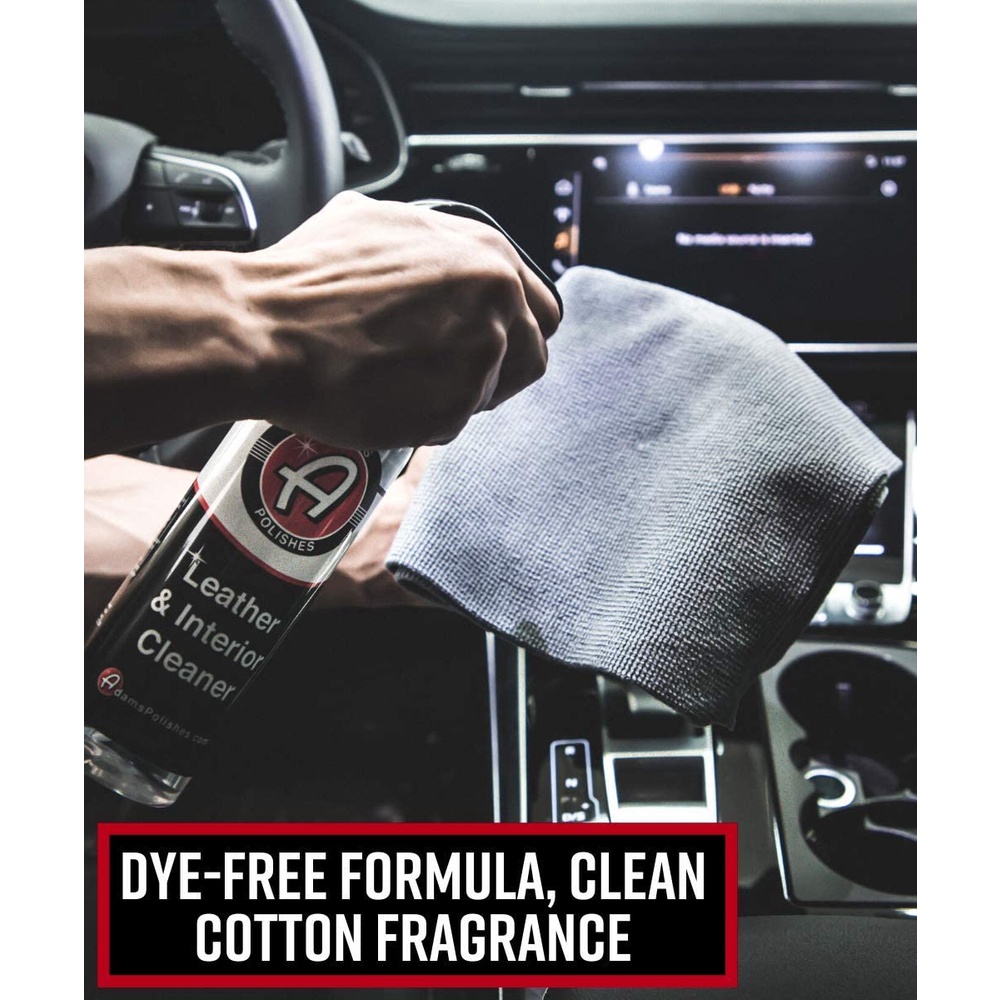 Adams Leather and Interior Cleaner (16 oz473 ml) ผลิตภัณฑ์น้ำยาทำความ