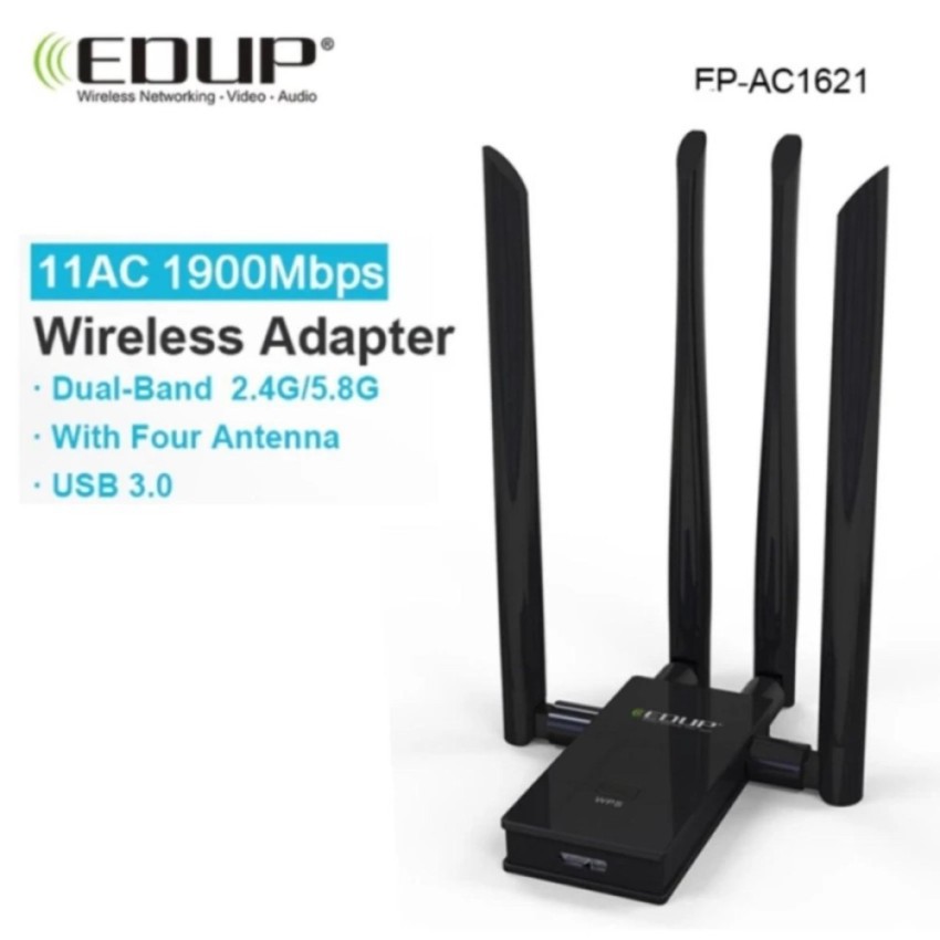ลดราคา wireless usb wifi adapter 1900mbps EDUP wifi receiver antenna 5g usb wireless adapter wifi ac wifi network card usb #ค้นหาเพิ่มเติม Anycast Capture Card USB ตัวแปลงสัญญาณ Wifiเครื่องขยายเสียงไร้สาย