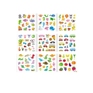 มี 20ลาย // ราคาต่อ 1 ลาย สติ๊กเกอร์ลายน่ารัก สีสันสดใส **ทางร้านคละลายให้ค่ะ**