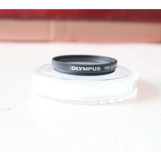 Filter Olympus 37 mm PRF-D37 PRO พร้อมกล่อง สภาพดี มือสอง ฟิลเตอร์ ยูวี กันรอย กรองแสง