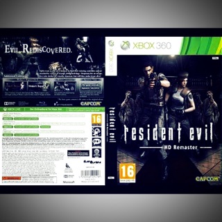 แผ่นเกมส์ Resident Evil Hd Remaster - Xbox 360