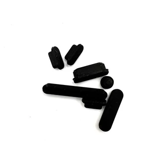 จุกปิดปลั๊กซิลิโคนกันฝุ่นพอร์ตชาร์จ For Macbook Air 13.6 15.3 Pro14 16 M1 M2 M3 M4 M5 2021-2026 Silicone Anti DustPlug