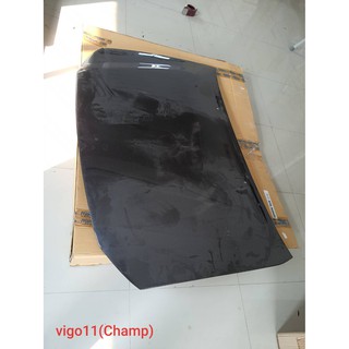 ฝากระโปรง carbon ทรง OEM (เรียบ) สำหรับ Toyota Vigo Champ ปี 2011-2014