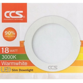 โคมดาวน์ไลท์ติดลอยโคมติดเพดานโคมตกแต่งหลอดLEDในชุดRS-CCS18W-3000Kแสงวอร์ไลท์/6500Kแสงเดย์ไลท์