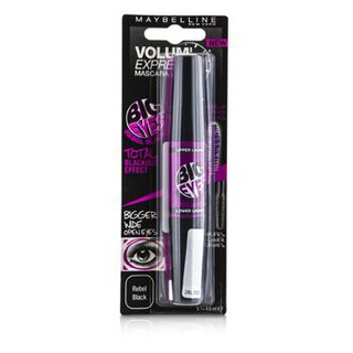 MAYBELLINE Volum Express Big Eyes Masacra Size: 9.7ml/0.32oz Color: Rebel Black