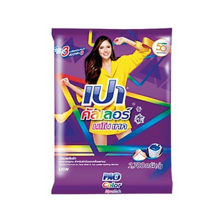 เปา คัลเลอร์ นาโน เทค ผงซักฟอก 2700 กรัม Pao Color Nano Tech detergent 2700 g.