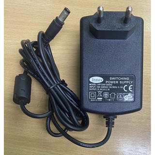 #Adapter #ราคาถูก #อะแดปเตอร์ Input:100-240V, 0.8A Output 12V, 2.5A มือสอง สภาพ 95% พร้อมใช้งาน K