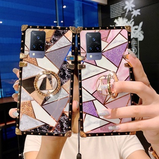 เคสโทรศัพท์มือถือ พร้อมสายคล้อง แฟชั่น สําหรับ vivo T1x Y15s Y21 Y33s YY21T Y33T Y12A Y20 Y12s Y20s D Y50 Y30 Y1s Y91c Y91i Y17 Y15 Y12