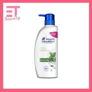 etbeauty  Head &amp; Shoulders เฮด แอนด์ โชว์เดอร์ แอนตี้ แดนดรัฟ แชมพู คูล เมนทอล  370ml.