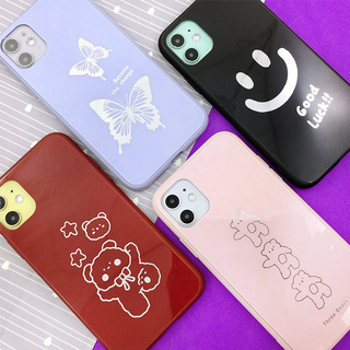 CaseSamsunga02s/a51/a12/s21(5G)พร้อมส่งจากไทย!!เคสกระจกพิมพ์ลายเงา เคสแฟชั่น เคสหน้าเงา เคสการ์ตูน