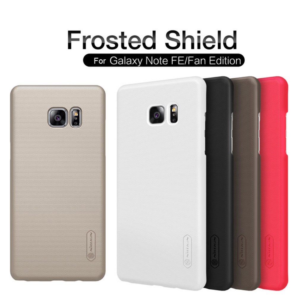 เคสมือถือ Samsung Galaxy Note FE (Fan Edition) รุ่น Super Frosted Shield  NILLKIN ของแท้ (ตรงรุ่น สายชาร์จเสียได้ปกติ)
